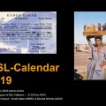 Calendario de tarjetas QSL de RMRC